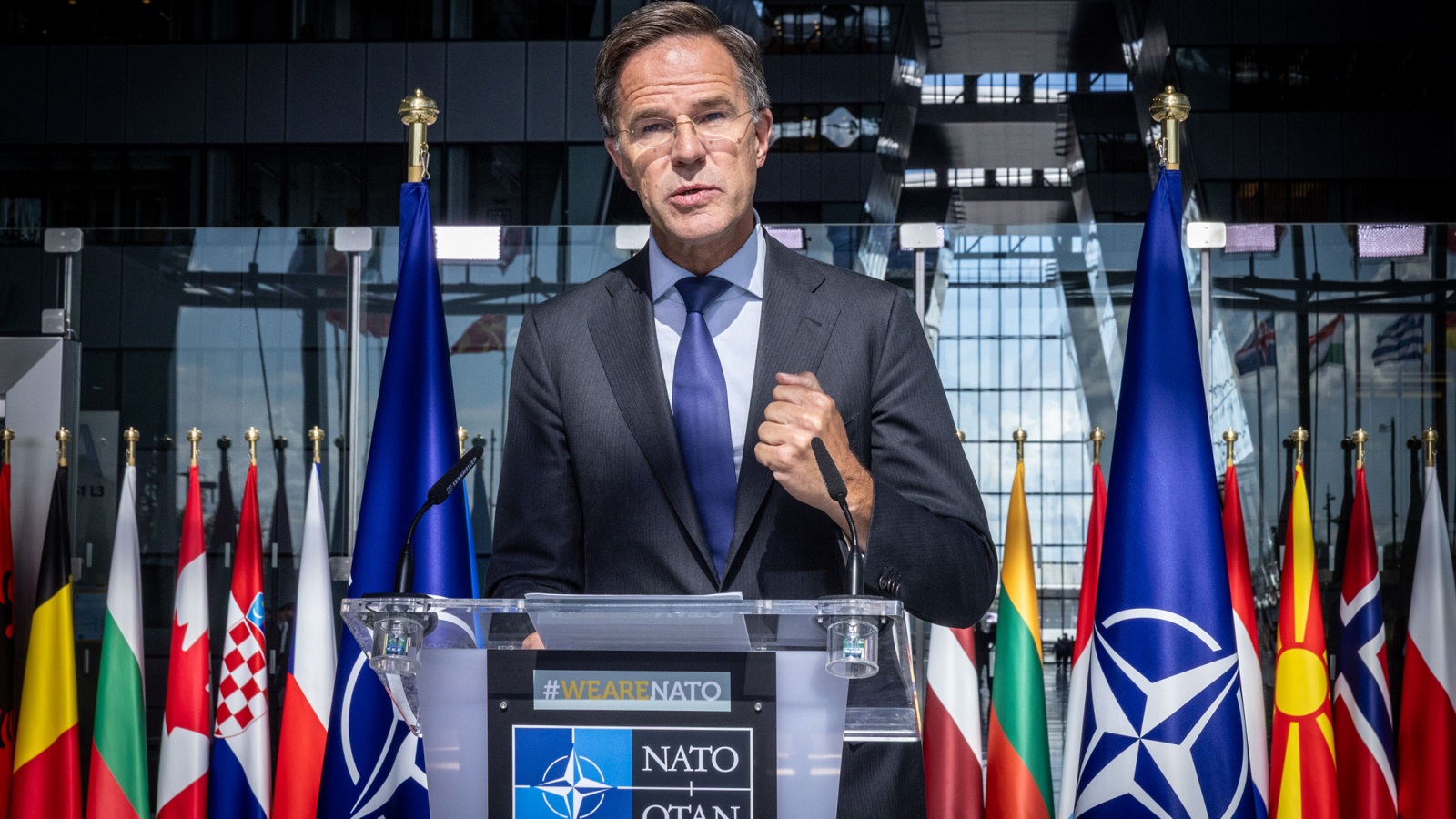 Mark Rutte Nato