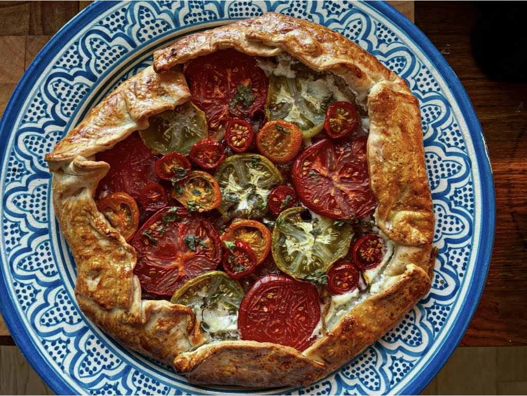 Tomater i galette