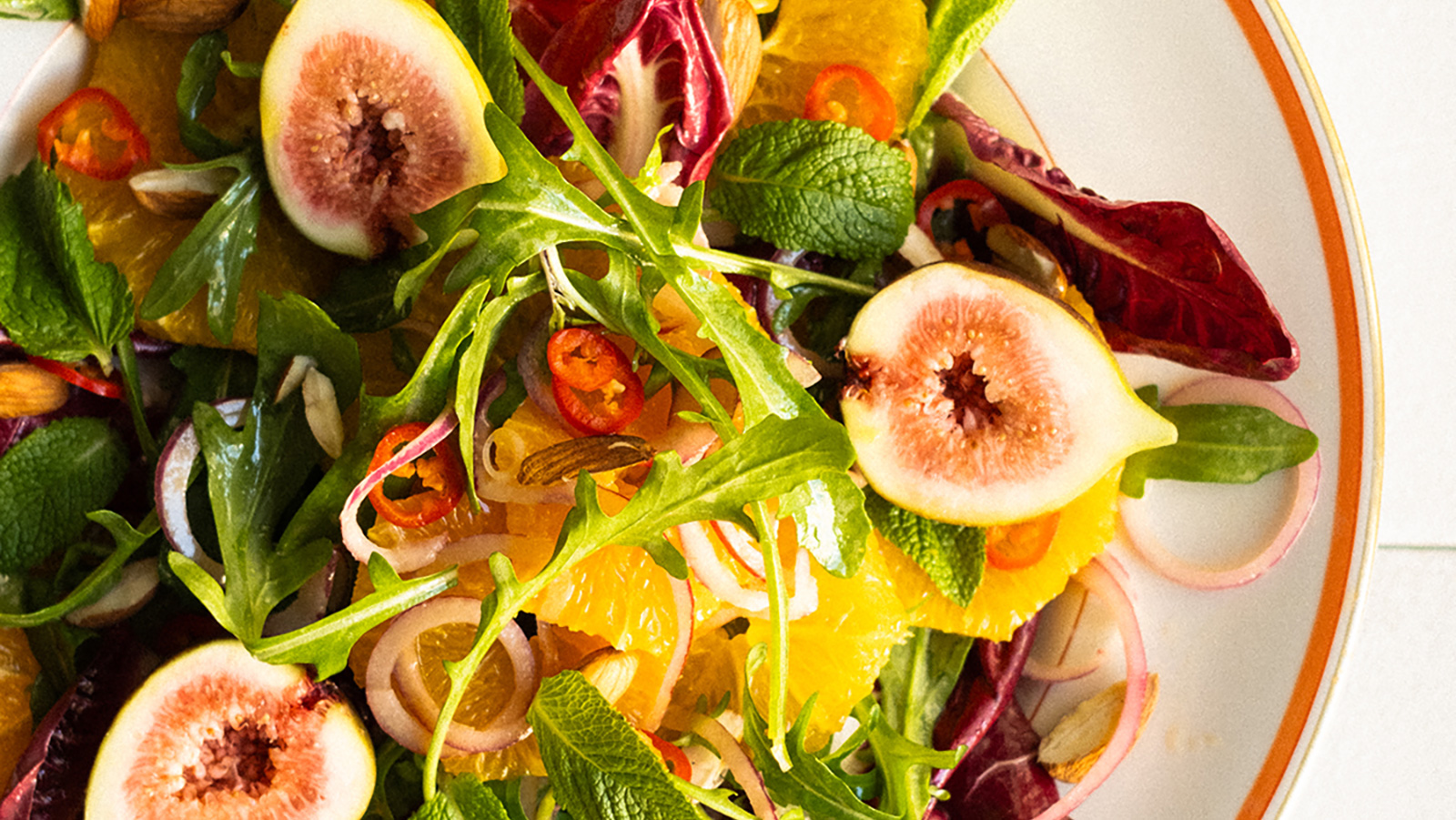 En skøn figensalat fra Camillos Køkken