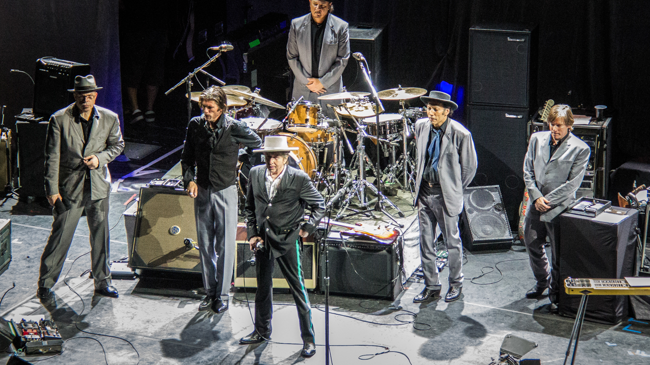Bob Dylan med band