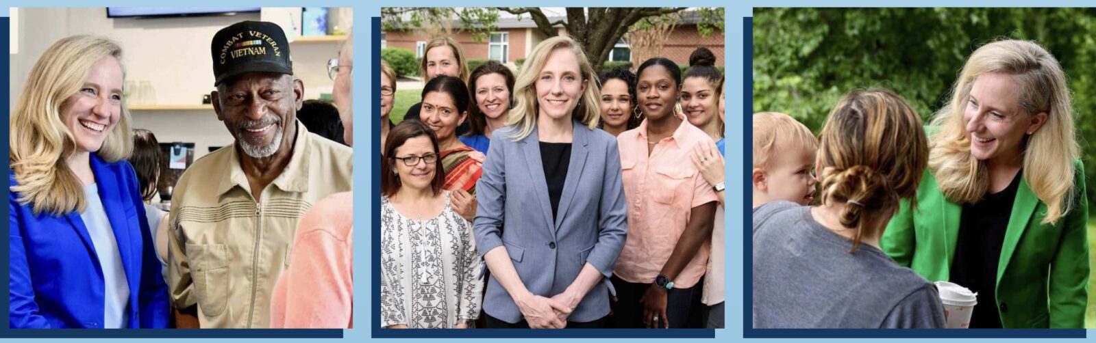 Abigail Spanberger - en del af demokraternes store telt, en bred koalition