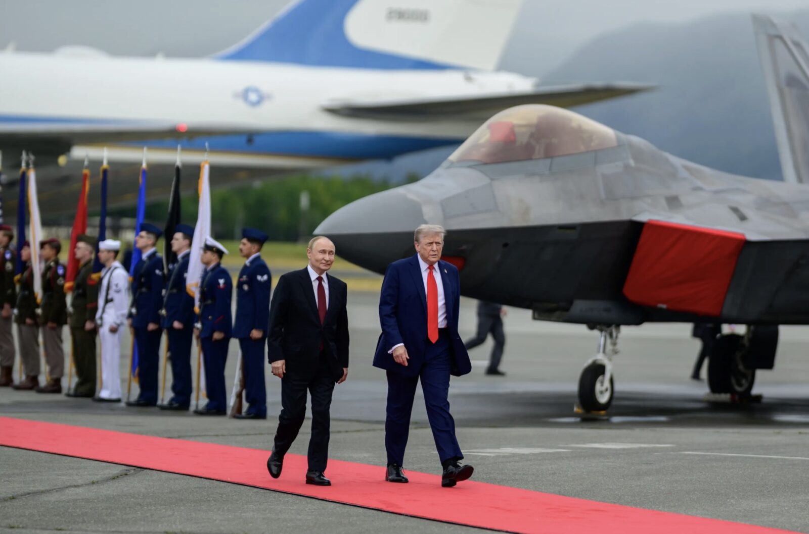 Putin og Trump i Alaska