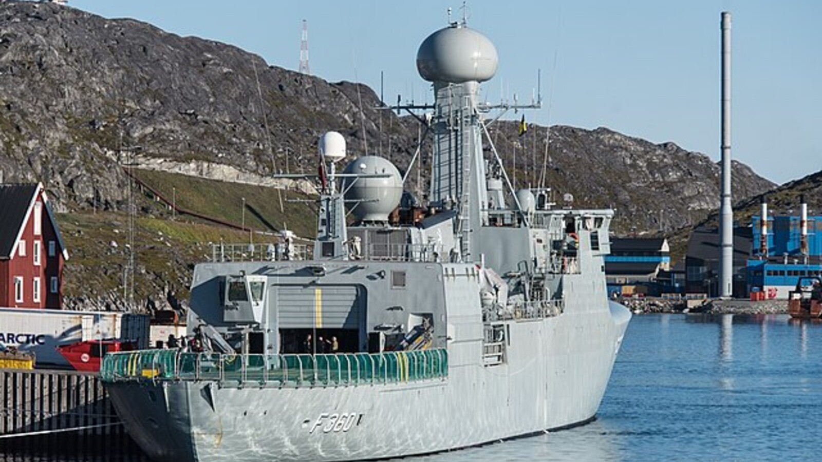 Inspektionsskib i Grønland