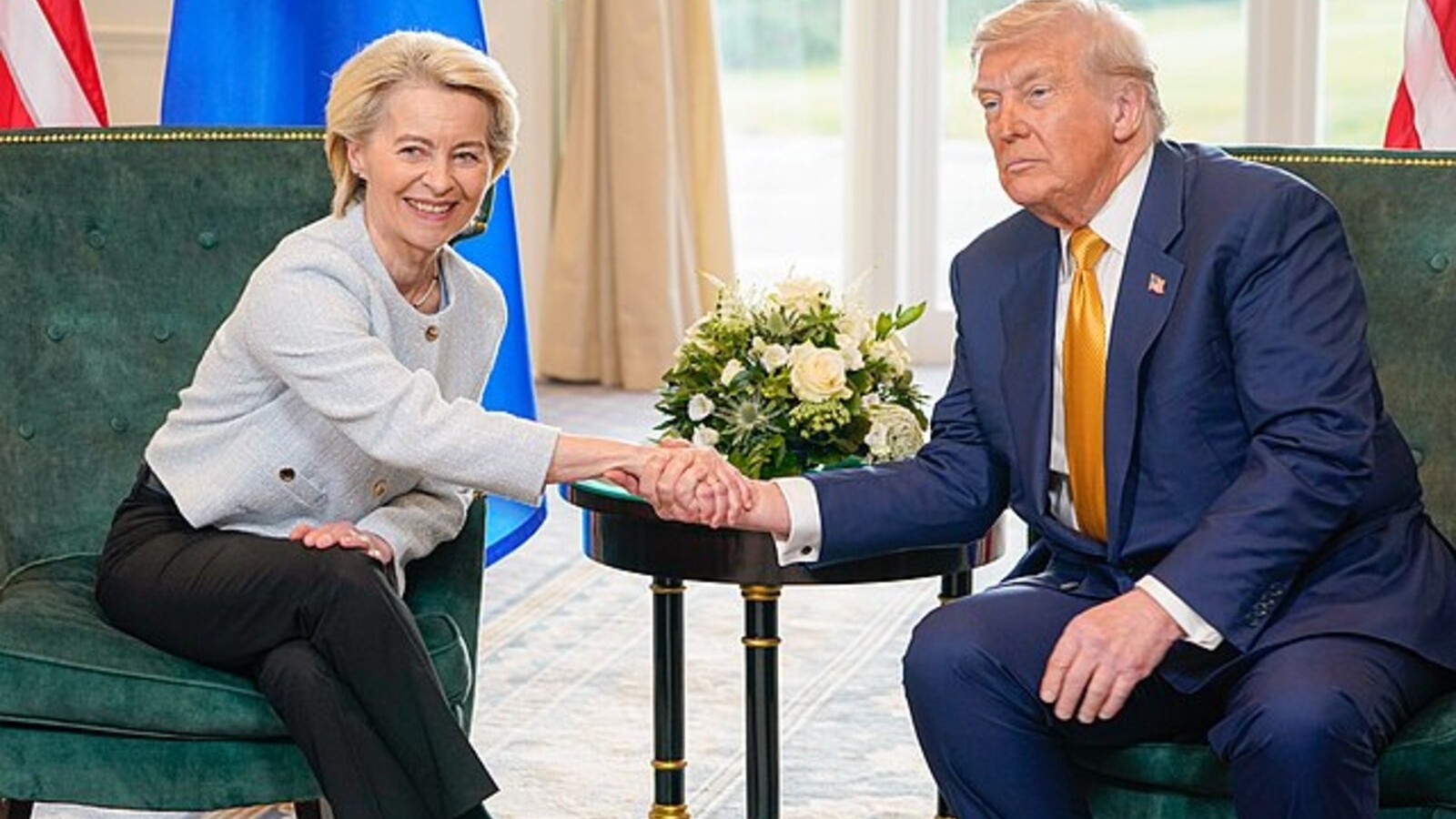 Ursula von der Leyen og Trump