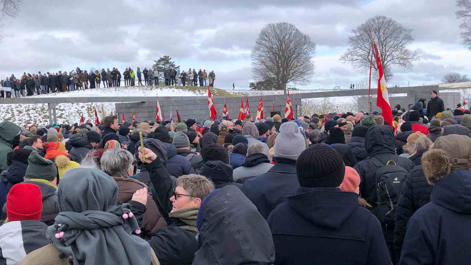 Ikke et ord under nowords protesten