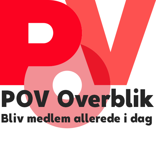 POV Overblik nyhedsbrev vist på en tablet og Dagens udvalgte vist på iPhone