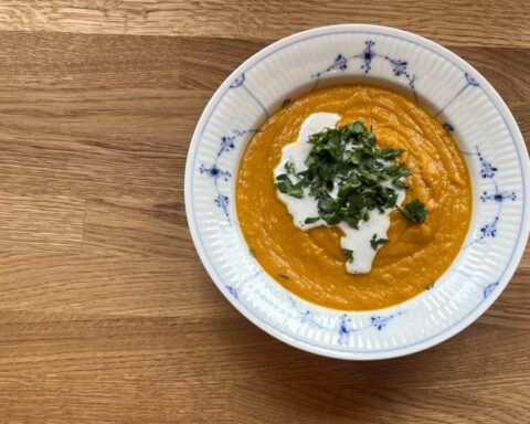 15 kilo gulerødder for 25 kroner gav en fantastisk suppe til mange dage