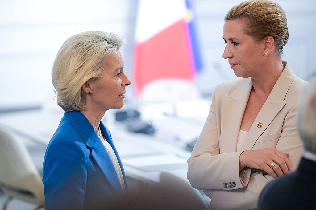 von der Leyen og Frederiksen, foto: EU