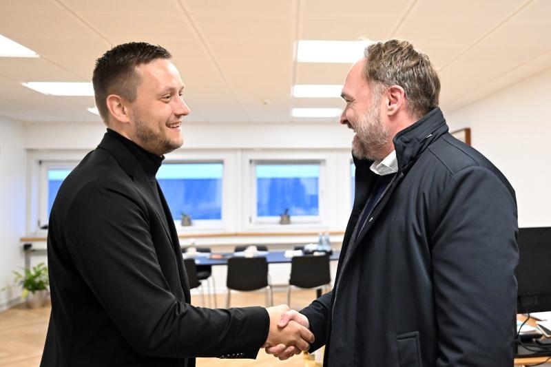 Jens-Frederik Nielsen og Dan Jørgensen, foto: EU