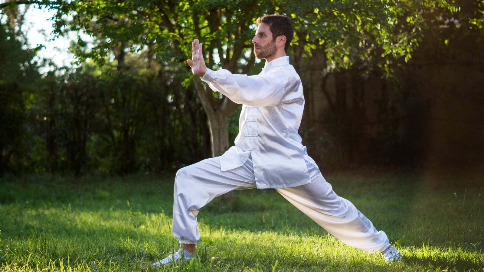 Tai chi i parken og på TikTok