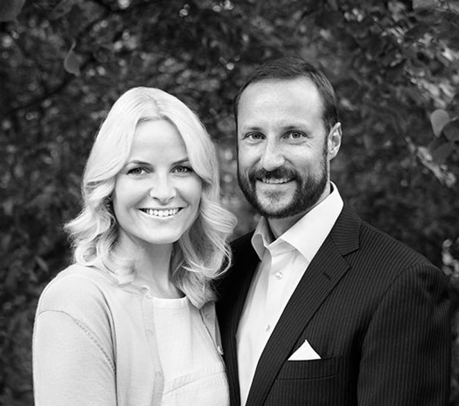 Kronprinseparret Mette-Marit og Haakon