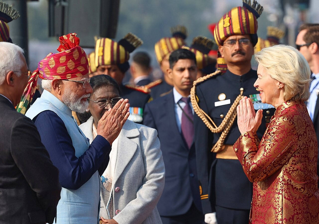 Modi og von der Leyen. En ny verdensorden tager form.