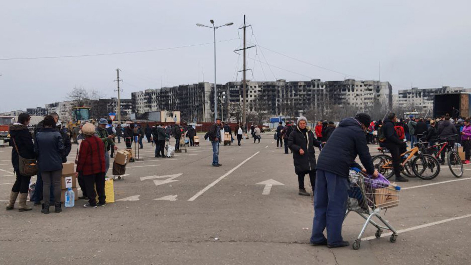Mariupol i Ukraine er offer for russisk krigsførelse, inkl. den kognitive.