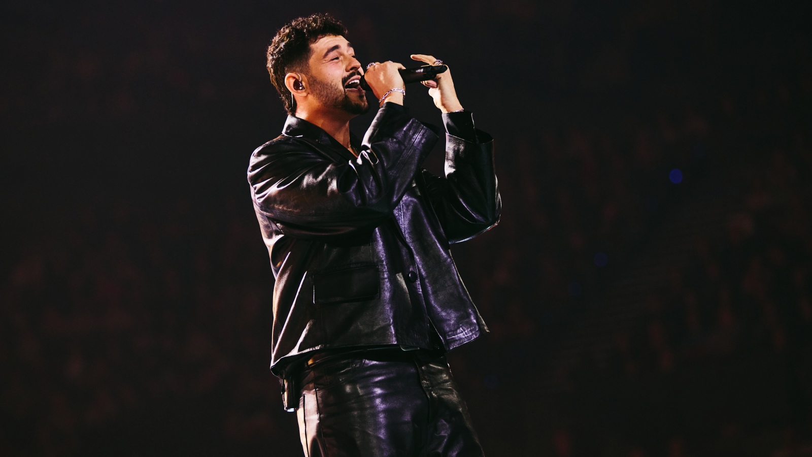 Israels Noam Bettan på Eurovision 2026's scene.