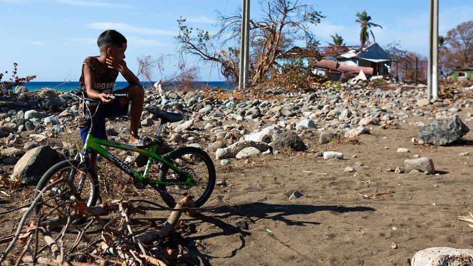 UNICEF/Claudio Pelaez Hurricane Melissa struck Cuba in late October 2025, causing massive devastation across the island nation (file)