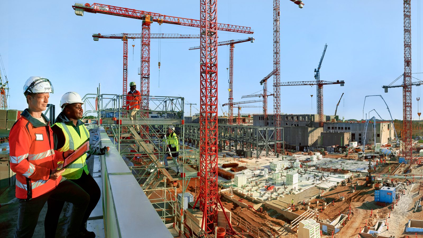 Novo Nordisk byggeplads, et vækstlokomotiv i særskilt klasse