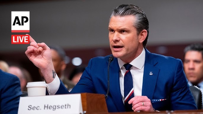 Forsvarsminister Pete Hegseth
