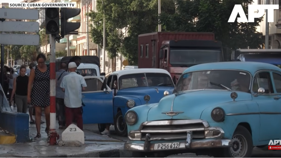 Skærmbillede APTV. Havana, Cuba, 4. august 2026