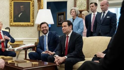 Vance, Rubio, Trump