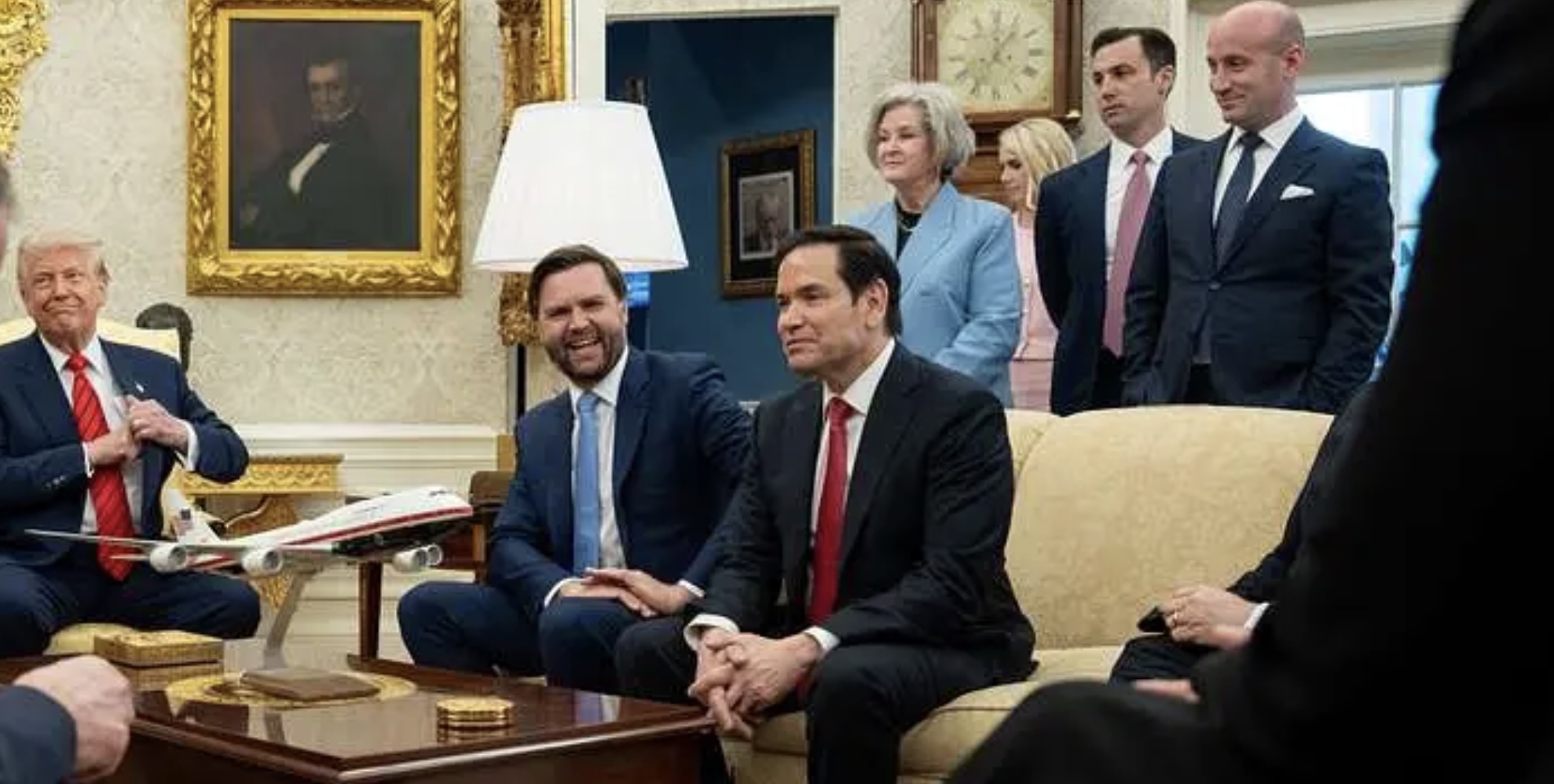Vance, Rubio, Trump
